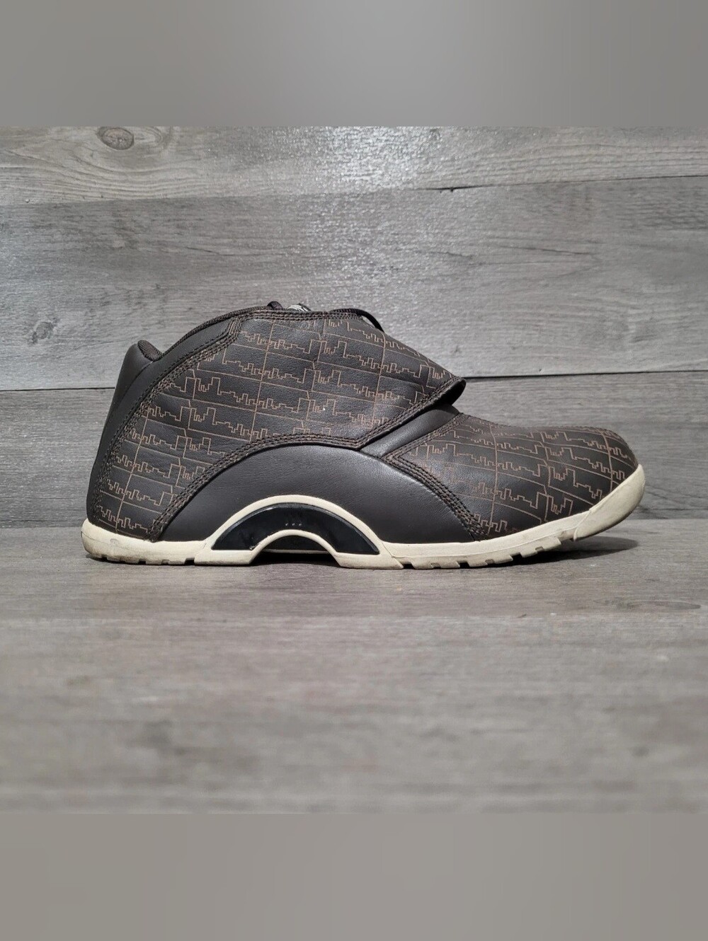 Adidas ADAN 2 All Day All Night Leather Men's Size 10 Shoes Rare brown